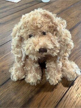 Bukowoski Swedish Plush Floppy-Eared Puppy Stuffed Animal - Tan